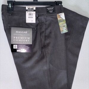 Haggar Premium Comfort Pants - Charcoal